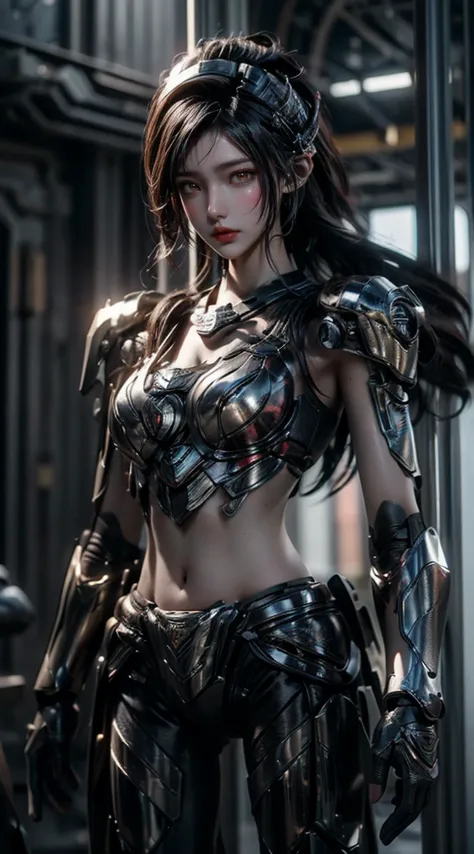 ((top-quality)), ((​masterpiece)), (detaileds:1.4), 。.。.。.。.。.3D, Beautiful Cyberpunk Woman Image,nffsw(HighDynamicRange),Ray tr...