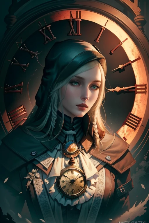 Lady Maria - Bloodborne, ig model | artgerm, extremely detailed artgerm, hyperrealistic fantasy art, artwork in the style of guweiz, artgerm and wlop, wlop and artgerm, alena aenami and artgerm, artgerm. anime illustration, dark moody atmosphere, inside a clock tower