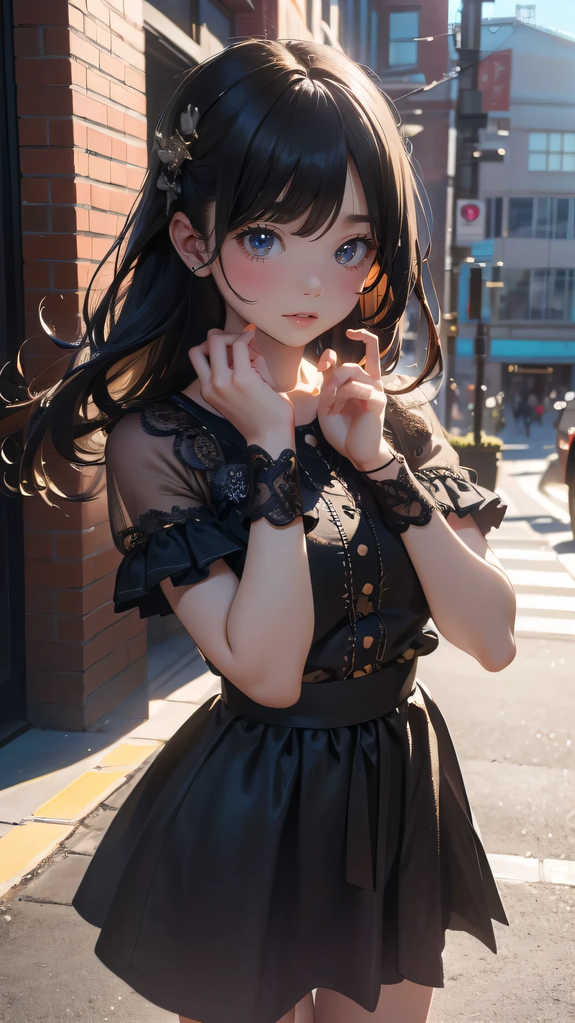 (random cute fashion),(random pose),(Highest image quality, (8K), Ultra-realistic, Best Quality, High quality, High Definition, high quality texture, high detailing, Beautiful detailed, fine detailed, extremely details CG, Detailed texture, realistic representation of face, masterpiece, presence)