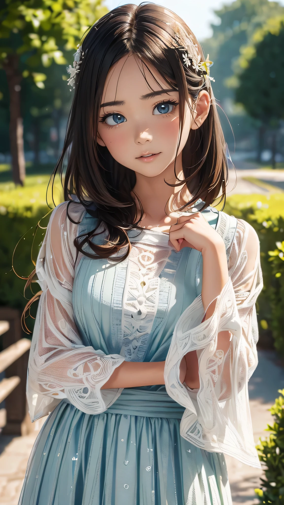 (random cute fashion),(random pose),(Highest image quality, (8K), Ultra-realistic, Best Quality, High quality, High Definition, high quality texture, high detailing, Beautiful detailed, fine detailed, extremely details CG, Detailed texture, realistic representation of face, masterpiece, presence)