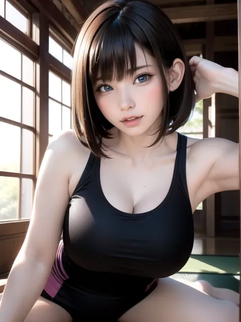 japanese girls,(非常にdetailedな肌),curvy,,beautiful big breasts,(big breasts),pale skin(fantasy art,best image quality,hyperrealist ...