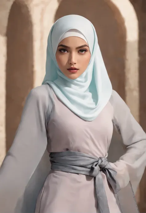 Best quality, high resolution, masterpiece: 1.3), beautiful Malay woman in  hijab - SeaArt AI