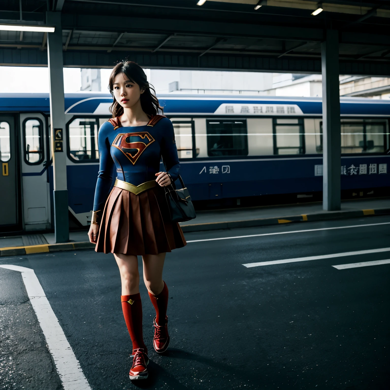 Supergirl、Bicycle commute、