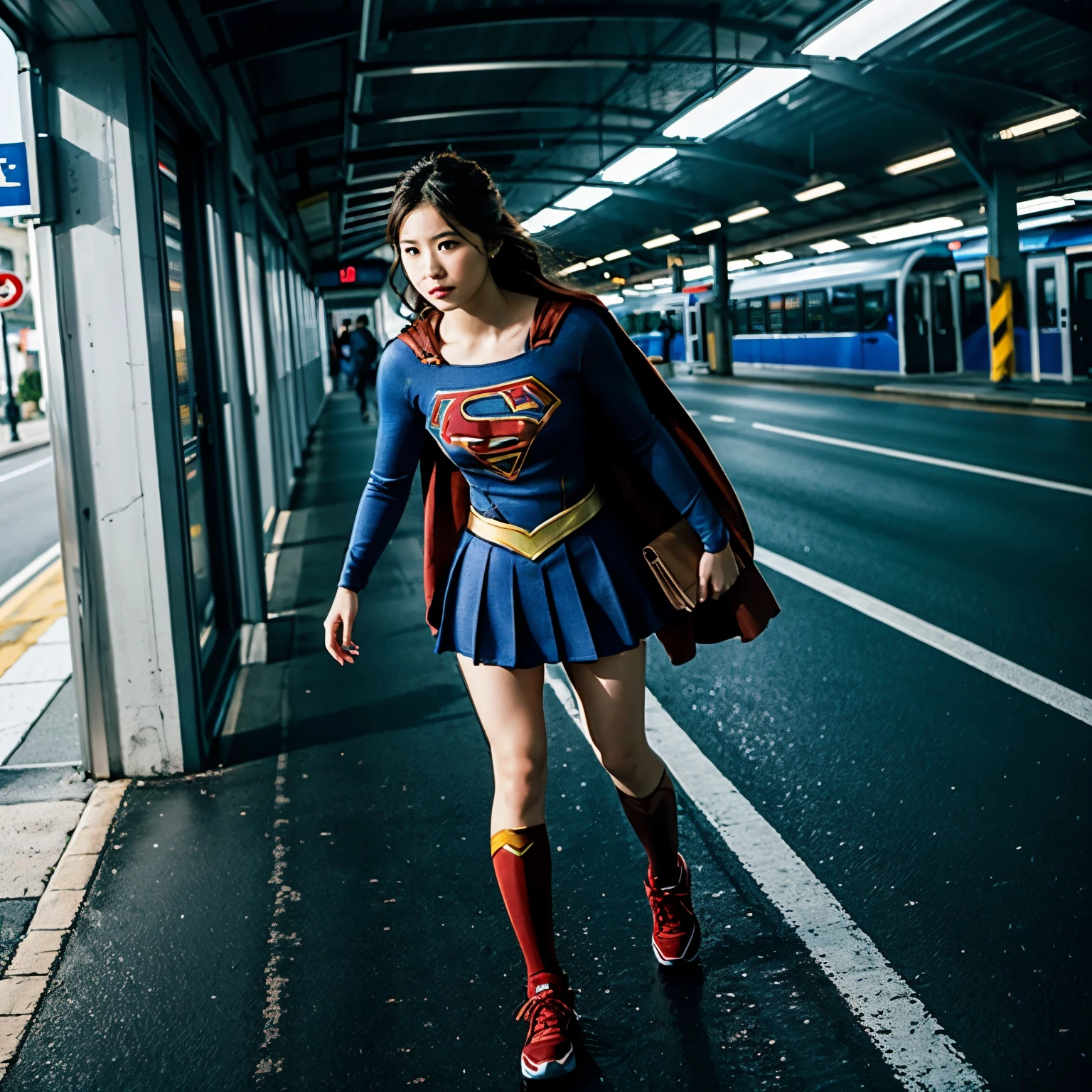 Supergirl、Bicycle commute、