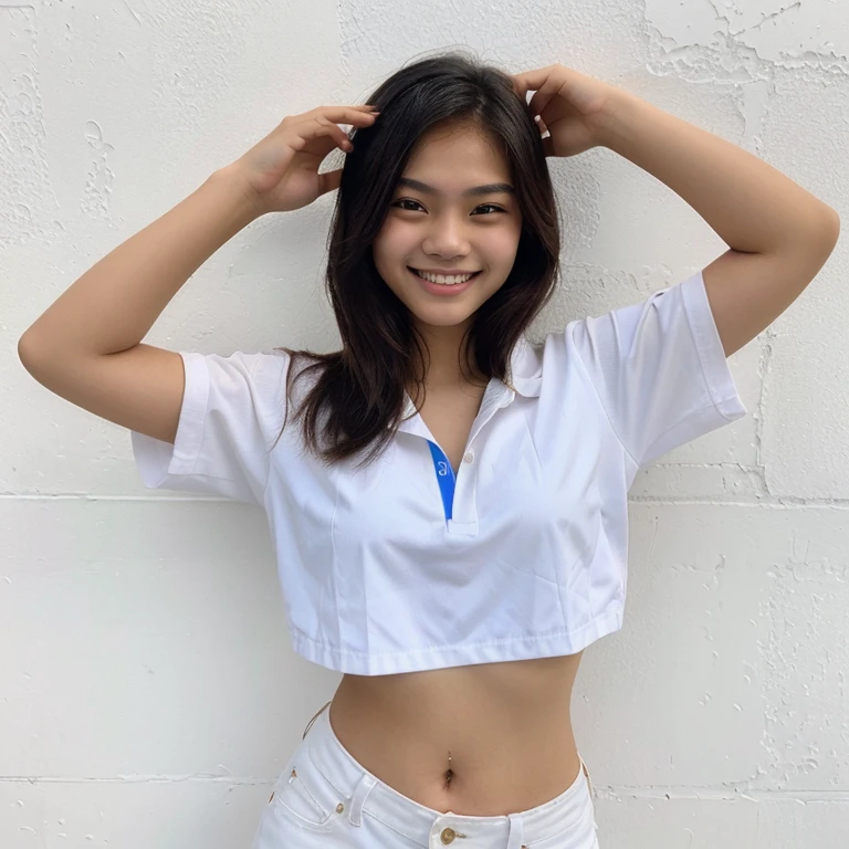 Teen 18  Pinay teen, white skin 18 years old beautiful smile - SeaArt AI