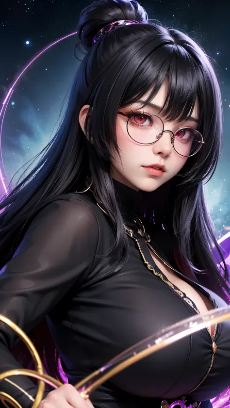 (highest quality,High resolution:1.2),(dark,Threatening:1.1),(Bad luckな:1.1), In the vortex of the universe,
Heart of a Goth Mai...