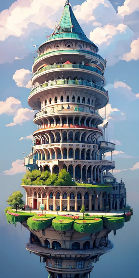 A HUGE TOWER THAT SURGED FROM UNDERGROUND... THE WHOLE WORLD IS PARALIZED IN SHOCK