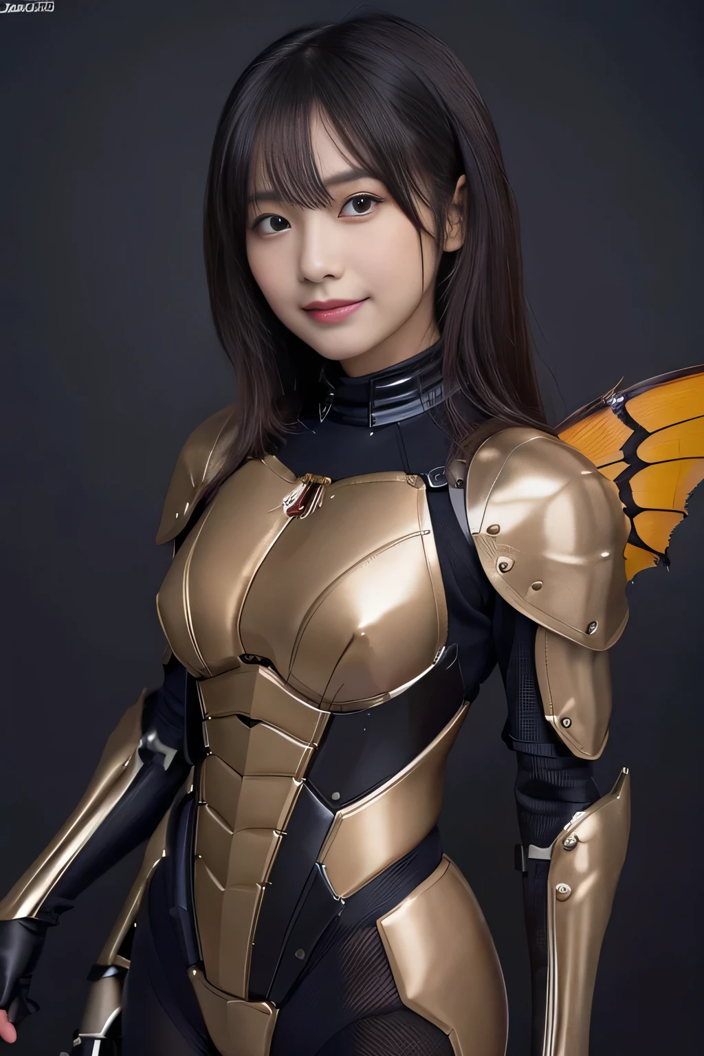 (high resolution,masterpiece,best quality,extremely detailed CG, anime, official art:1.4), realistic, photo, amazing fine details, all intricate, gloss and shiny,awesome many layers, 8k wall paper, 3d, sketch, kawaii, illustration,( solo:1.4), perfect female proportion,villainess, (fusion of dark brown cockroach and lady:1.4), (brown cockroach form lady:1.2), (brown cockroach lady:1.2), (fusion:1.2), (solo:1.4), (evil smile:1.2), muscular, abs, (cockroach brown exoskeleton bio insect suit:1.4), (cockroach brown exoskeleton bio insect armor:1.2), (brown transparency cockroach wing:1.4), (brown cockroach antennae:1.3),