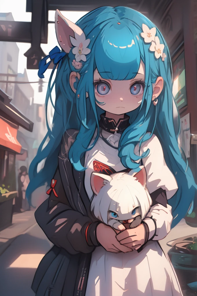 (best quality, highres, ultra-detailed:1.2), adorable girl in love with a beautiful boy, adoringly looking at him with heart-shaped eyes, cute outfits, love-filled atmosphere, beautiful and tender scene, high quality and resolution, romantic color tones, soft and warm lighting, floating hearts in the air.