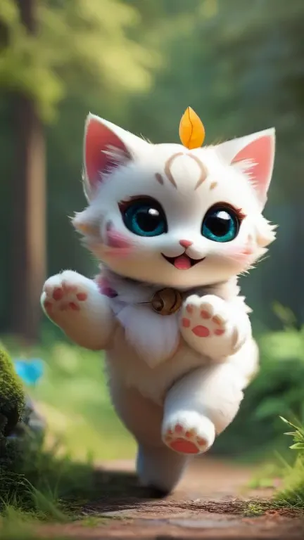 Fraction_9, Fraction_8_up, Fraction_7_up, Fraction_6_Direction_5_Direction_4_up,Ultra HD, 
Cute cat-like creature with big eyes ...