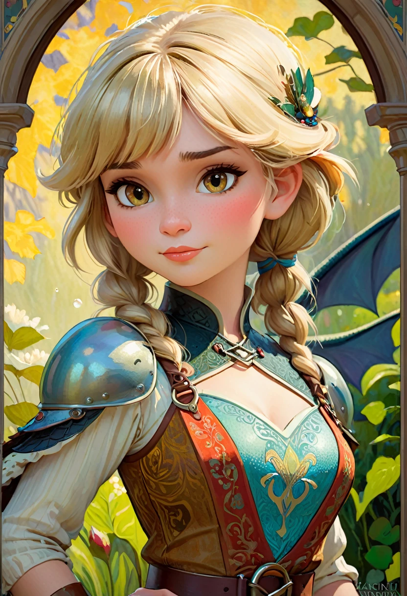 Astrid Hofferson From How To Train Your Dragon. Resembling The Beauty Of  Alphons - SeaArt AI