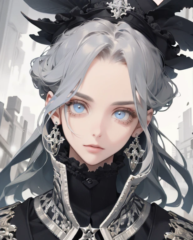 (absurd, highres, ultra detailed), 1girl, mature woman, complex details, enlarged textures, complex details, finely detailed eyes and detailed face, intricate details, (closed mouth), perfect eyes, equal eyes,