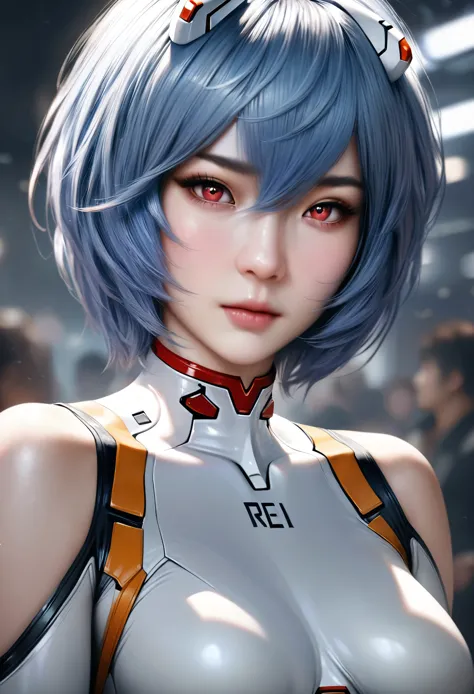 animetoreal,soft light, masterpiece, best quality,high quality,delicate face, realistic,photorealistic,1girl,
Ayanami Rei,white ...