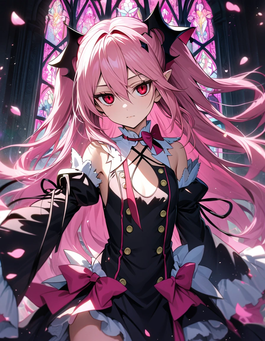 Ultra detailed, Highres, absurdres, HDR, Krul Tepes, pink long hair -  SeaArt AI