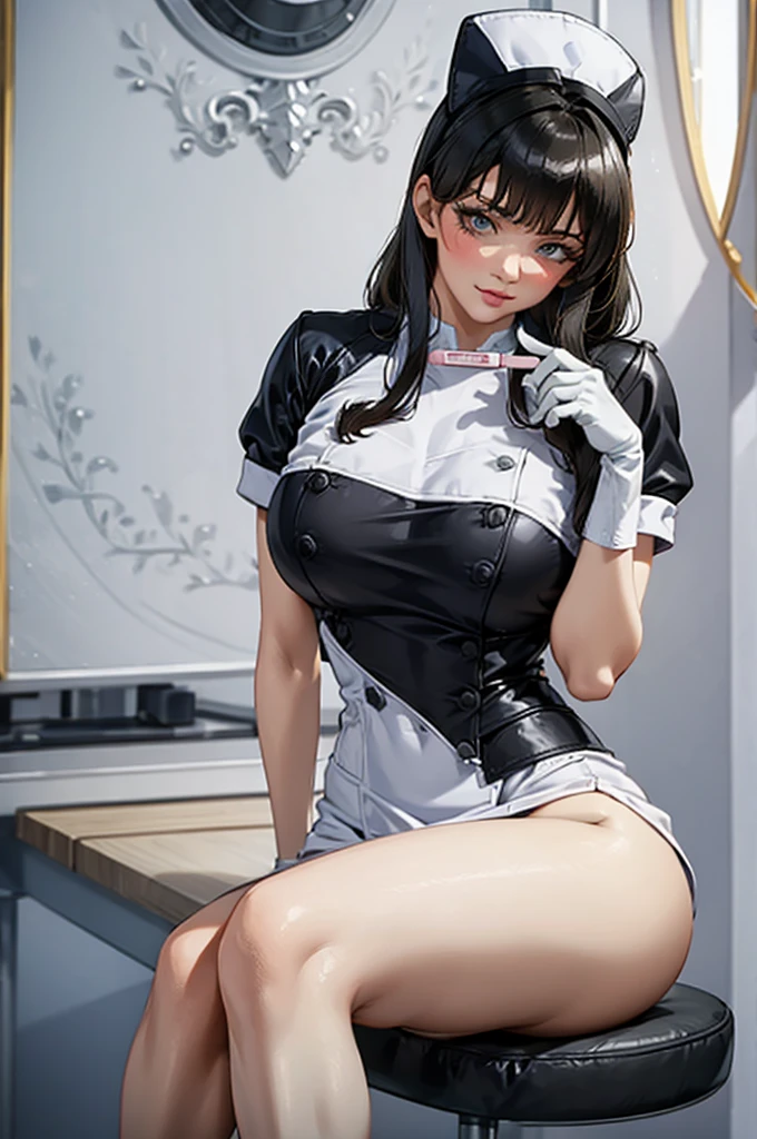 護士制服,醫院, 乳膠 nurse suit,護士,豐滿的,手肘手套,實驗工作服,深綠色頭髮的女人,白眼睛 , 巨大 ,醫療器材,亞洲護士,two 護士,窺器,考場,超大號 ,大屁股 ,绑带, 放在桌上 ,雙腿張開,生孩子,婦科椅 , 牙醫,摩洛伊斯蘭解放陣線,乳膠,綠色制服