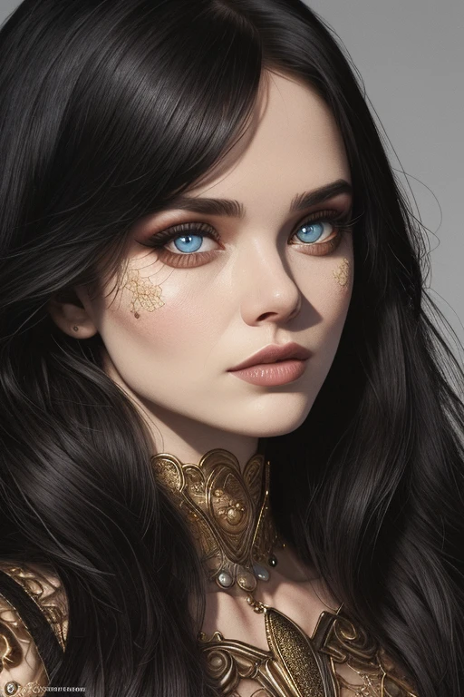 Pointillism、highest quality, masterpiece, Symmetrical and highly detailed eyes, girl, Highly detailed background,  tendency (Art Station:1.46), Surreal, 8k resolution, Pixar Style, Tristan Eaton、Stanley Artgarm、Tom Bagshaw