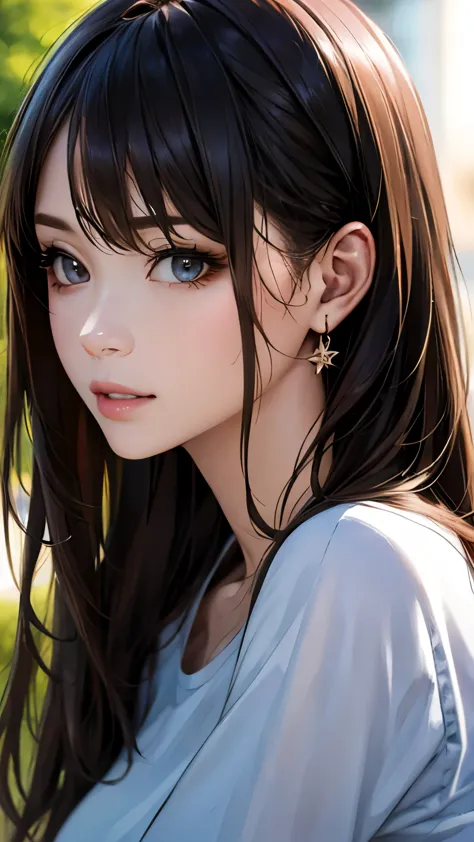 (hig彼st quality、8k、32k、masterpiece)、(Realistic)、(Realistic:1.2)、(High resolution)、Very detailed、Very beautiful face and eyes、1 g...