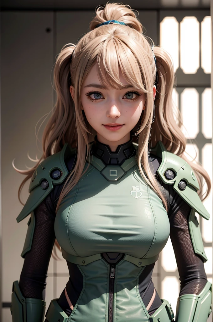 ภาพเหมือนที่สวยงาม [สาว | ผู้หญิง]  Junko Enoshima สวมชุดเกราะ Mark IV สีเขียวจาก Halo ถือปืนไรเฟิลต่อสู้ BR55 ภายในสถานีอวกาศแห่งอนาคต,  ผมหยิก, ตัดกัน, เนื้อสัมผัส, ความสมจริง, คุณภาพสูง, เนื้อฟิล์ม, ฟูจิฟิล์ม XT3, รายละเอียดบ้า, ซับซ้อน details, มีรายละเอียดมาก, แสงภาพยนตร์ที่นุ่มนวล, อะโดบี ไลท์รูม, โฟโต้แล็บ, ซับซ้อน, มีรายละเอียดสูง, สีที่ไม่ออกเสียง, รายละเอียดบ้า, ซับซ้อน details, มีรายละเอียดมาก, แสงภาพยนตร์ที่นุ่มนวล, อะโดบี ไลท์รูม, โฟโต้แล็บ, ซับซ้อน, มีรายละเอียดสูง, สีที่ไม่ออกเสียง, ผลงานชิ้นเอก, (close up portrait of a smiling สาว) , (แบ็คไลท์), (ซับซ้อน, การเรนเดอร์ค่าออกเทน, มีรายละเอียดสูง, 8k, เอชดีอาร์, ยูเอชดี, คุณภาพสูง, มืออาชีพ, เครื่องยนต์ที่ไม่จริง,กำลังมาแรงบน Artstation), เลนส์แฟลร์, ร่มเงา