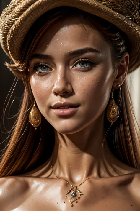 (((Masterpiece))), extremely realistic, vivid details, extremely detailed, 4k, Ultra beautiful european woman close up, ((close ...