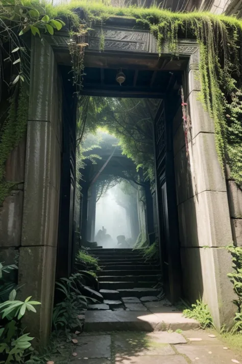 located deep in the desolate old forest, hidden behind a thick curtain of fog, is a mysterious eastern tomb, attracts many curio...