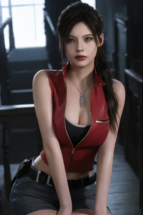 (masterpiece, best quality), 1girl , claireredfield2