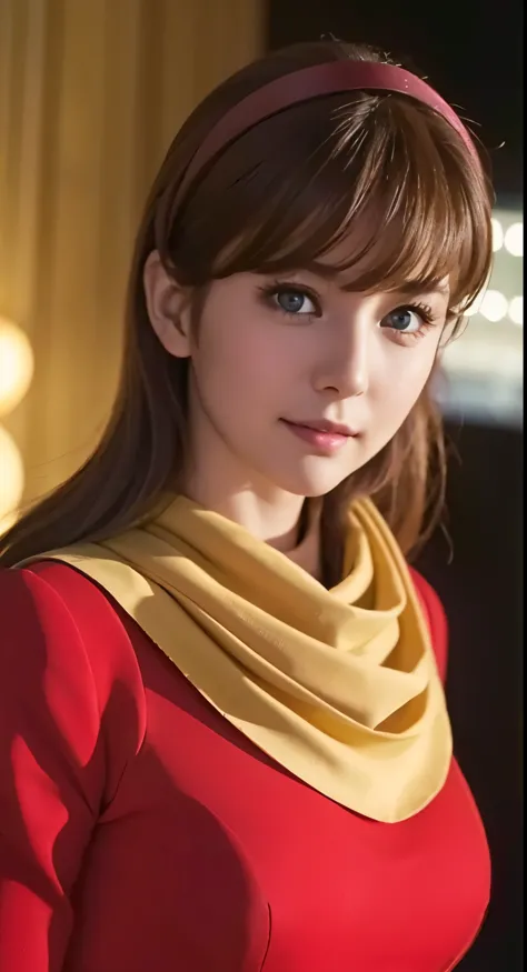 masterpiece、1 beautiful girl、beautiful eyes、smile,puffy eyes、highest quality, 超high resolution, (reality: 1.4), cinema lighting、...