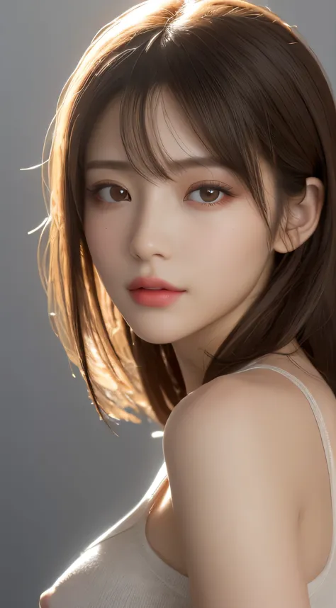 (highest quality:1.4), 32k resolution, (Realistic:1.5), (Ultra-realistic:1.5), High resolution UHD, (masterpiece:1.2)), (Improvement of quality:1.4), (Very beautiful facial details), (Highest quality realistic skin texture:1.4), (Perfect Anatomy:1.37), Gra...