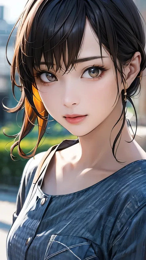 (hig彼st quality、8k、32k、masterpiece)、(Realistic)、(Realistic:1.2)、(High resolution)、Very detailed、Very beautiful face and eyes、1 g...