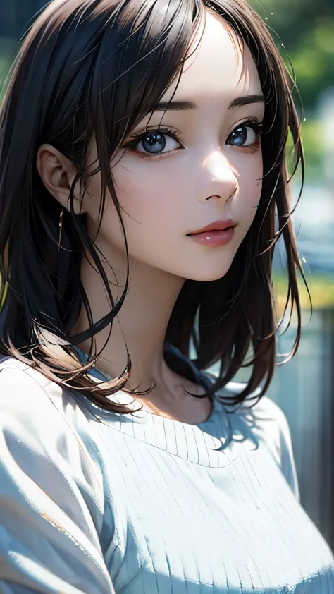 (hig彼st quality、8k、32k、masterpiece)、(realistic)、(realistic:1.2)、(high resolution)、very detailed、very beautiful face and eyes、1 g...