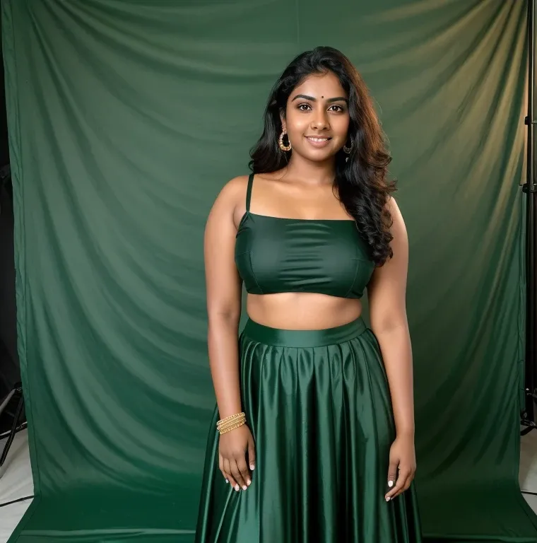 Sensuous South Indian girls in traditional outfit