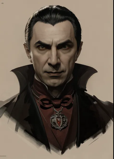 d1, male,  dracula, detailed, by alfonse mucci, adolfo hohenstein, alice russell glennie, stanley artjam lau, greg rutkowski, de...