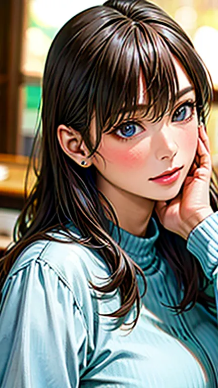 masterpiece, 最high quality, ultra-high resolution, (realistic:1.4), beautiful face in every detail, high qualityの衣類, amazing eur...