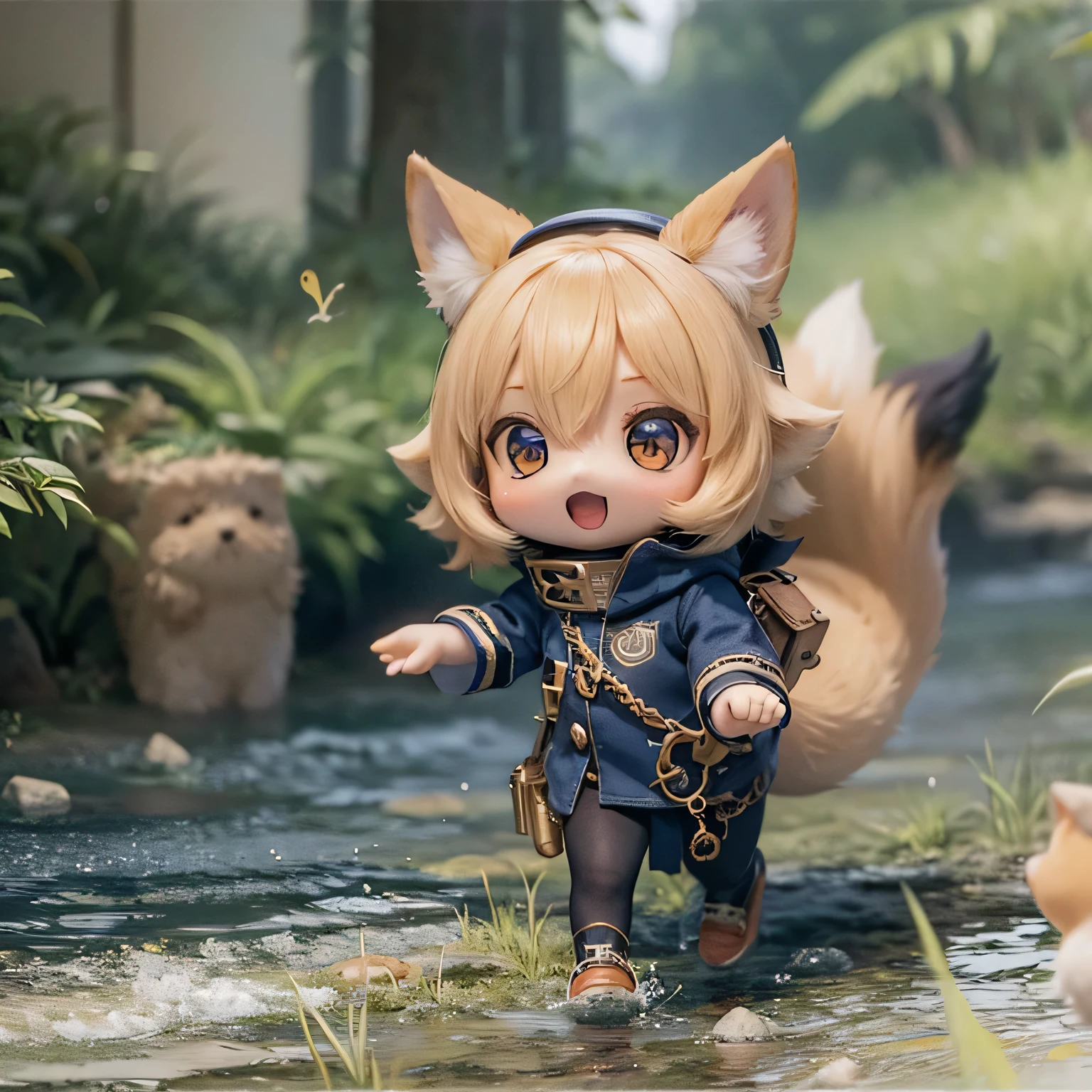 
Shiba Inu Mädchen Chibi Run