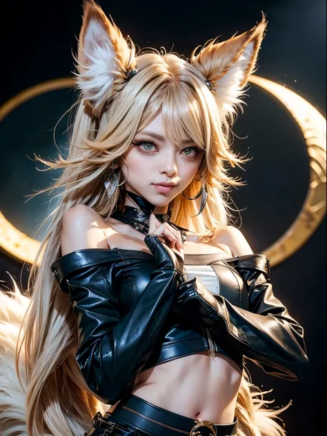 (fluffy anthro furry:1.3),  1girl, solo, hair, fox, fox ears, furry, nahida (genshin impact),cross-shaped pupils, green eyes,(po...