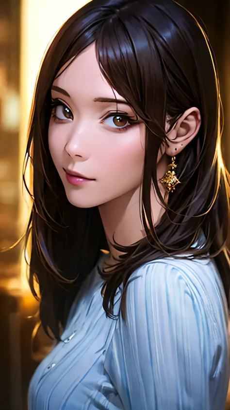 (hig彼st quality、8k、32k、masterpiece)、(realistic)、(realistic:1.2)、(high resolution)、very detailed、very beautiful face and eyes、1 g...