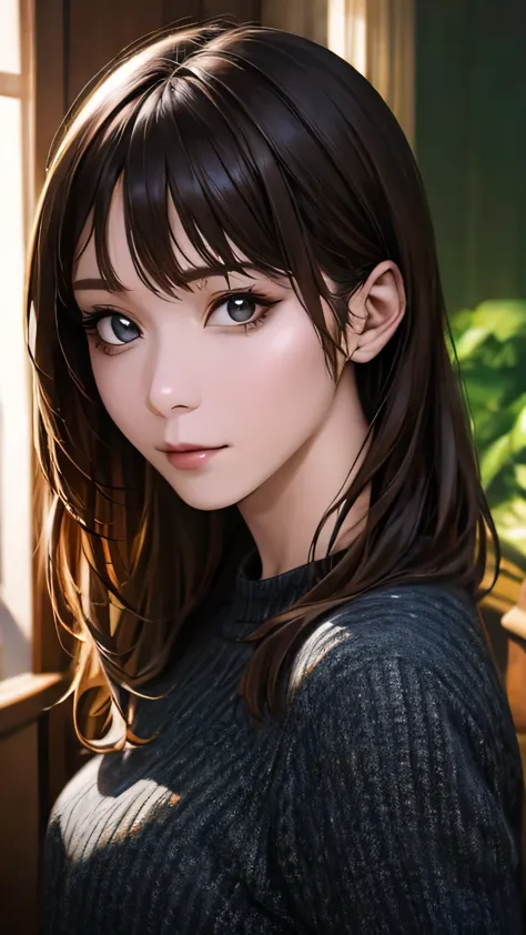 (hig彼st quality、8k、32k、masterpiece)、(realistic)、(realistic:1.2)、(high resolution)、very detailed、very beautiful face and eyes、1 g...