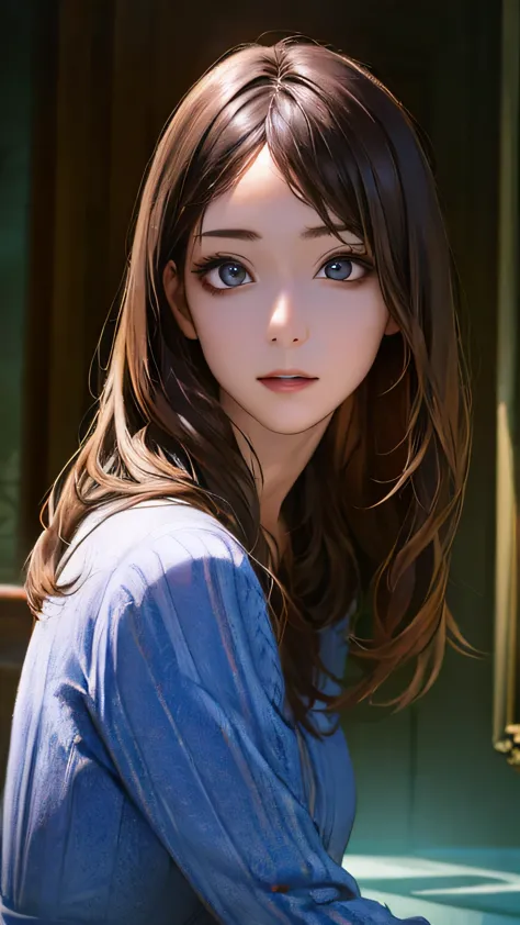 (hig彼st quality、8k、32k、masterpiece)、(realistic)、(realistic:1.2)、(high resolution)、very detailed、very beautiful face and eyes、1 g...