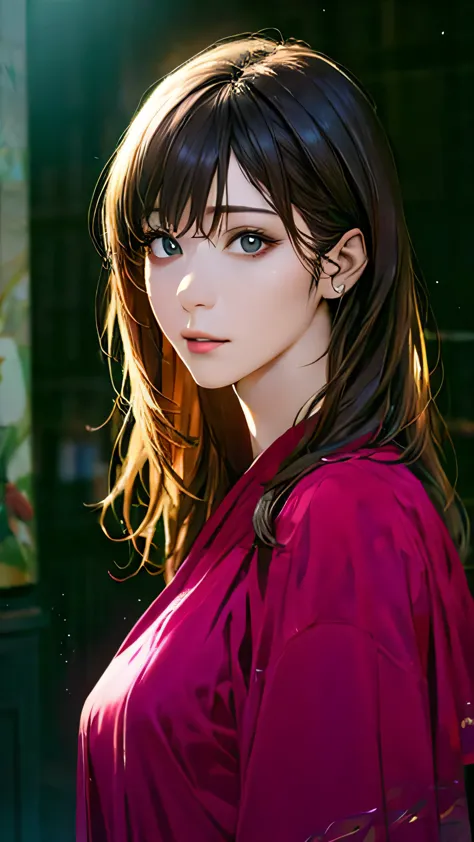 (hig彼st quality、8k、32k、masterpiece)、(realistic)、(realistic:1.2)、(high resolution)、very detailed、very beautiful face and eyes、1 g...