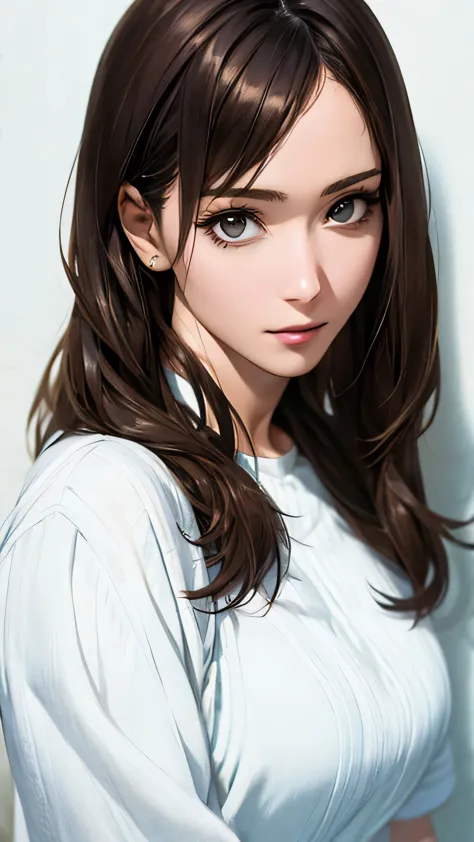 (hig彼st quality、8k、32k、masterpiece)、(realistic)、(realistic:1.2)、(high resolution)、very detailed、very beautiful face and eyes、1 g...