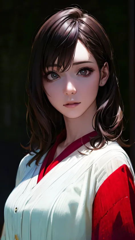 (hig彼st quality、8k、32k、masterpiece)、(realistic)、(realistic:1.2)、(high resolution)、very detailed、very beautiful face and eyes、1 g...