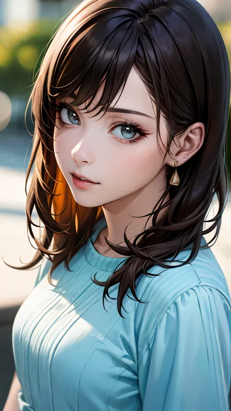 (hig彼st quality、8k、32k、masterpiece)、(realistic)、(realistic:1.2)、(high resolution)、very detailed、very beautiful face and eyes、1 g...