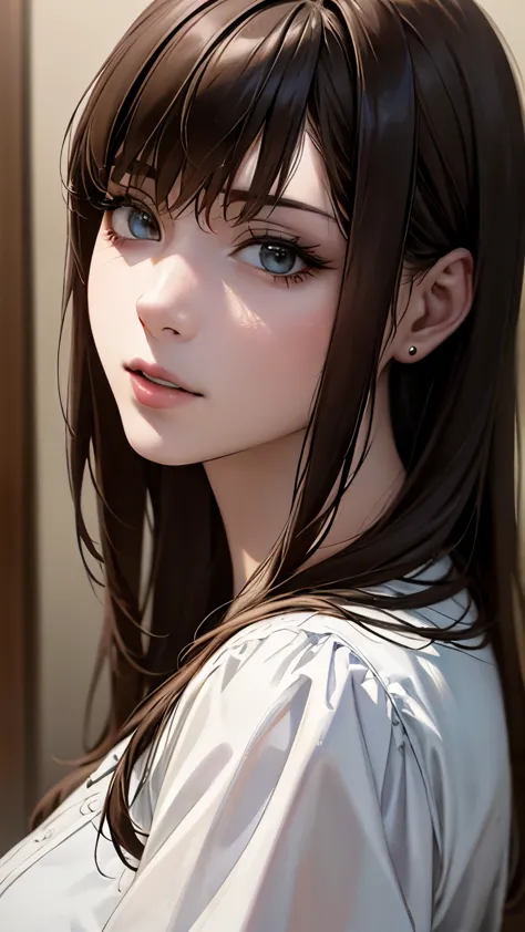 (hig彼st quality、8k、32k、masterpiece)、(realistic)、(realistic:1.2)、(high resolution)、very detailed、very beautiful face and eyes、1 g...