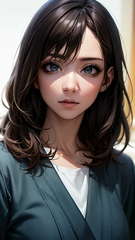 (hig彼st quality、8k、32k、masterpiece)、(realistic)、(realistic:1.2)、(high resolution)、very detailed、very beautiful face and eyes、1 g...