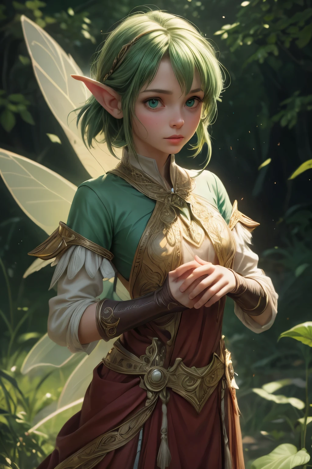 fantasy art 8k,masterpiece
pmmkr2024,best quality, trending on artstation,calm,quiet,Best quality,sylph,no arms,wings,fly,wind,cute,pretty,green eyes,fairy,magic,mystic