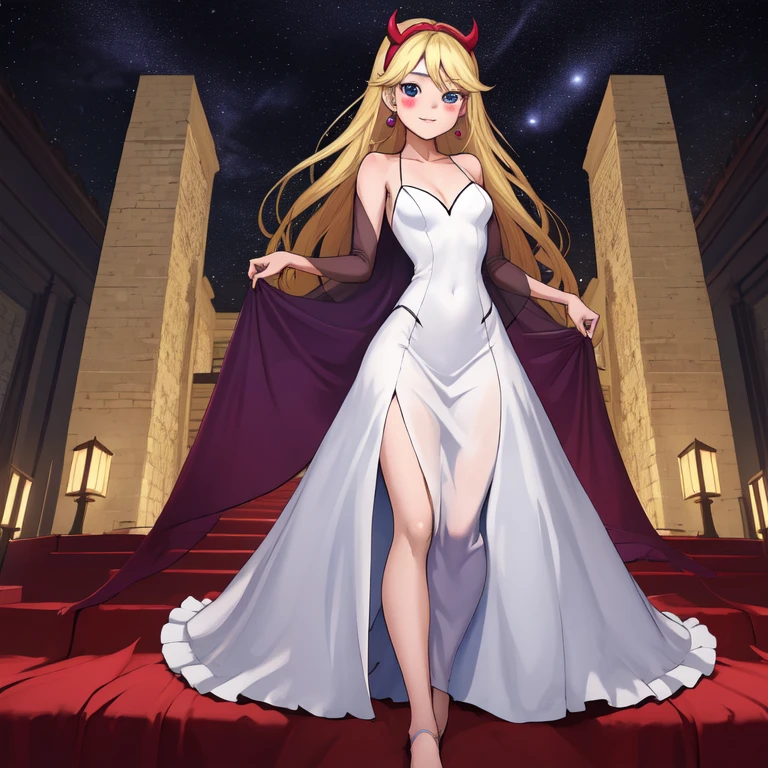 masterpiece, highest quality,One girl,Star Butterfly,Evening Dresses,