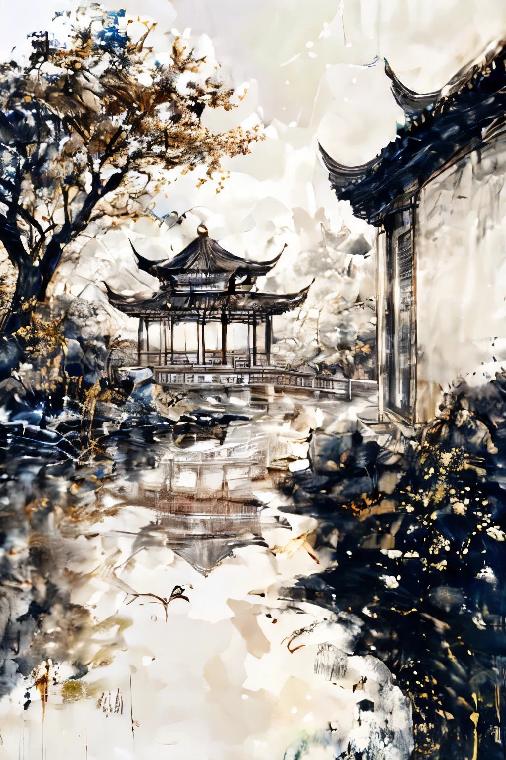 d577,黒人,風景\(自然,松の木,森,東アジアの建築,崖,危険な山頂,滝:1.5,雲,霧の海,パビリオン,山の周りの霧,鳥\),
傑作,最高品質,アンリアルエンジン5レンダリング,映画ライト,映画レンズ,映画の特殊効果,詳細な詳細,高解像度,超高解像度,8K,CG壁紙,