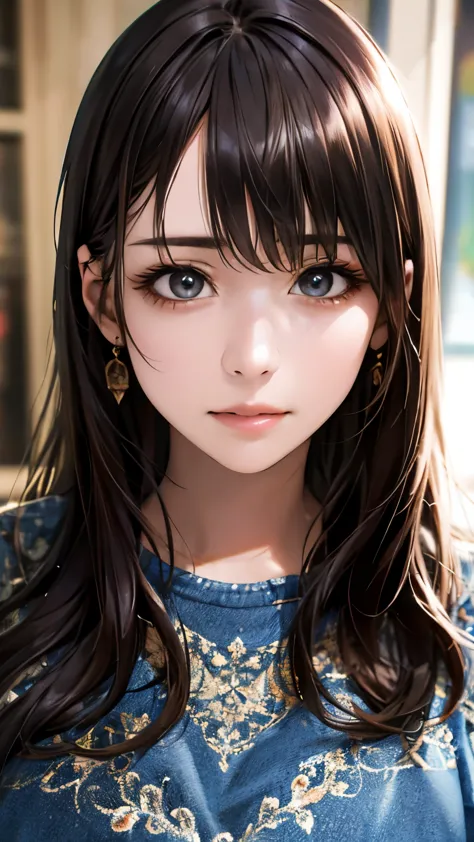 (hig彼st quality、8k、32k、masterpiece)、(Realistic)、(Realistic:1.2)、(High resolution)、Very detailed、Very beautiful face and eyes、1 g...