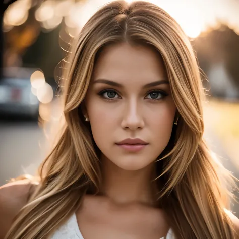 Chica hermosa, modelo griega, 23-year-old blonde model, modelo rubia mirando a la camara, mujer de rostro hermoso, mujer de cabe...