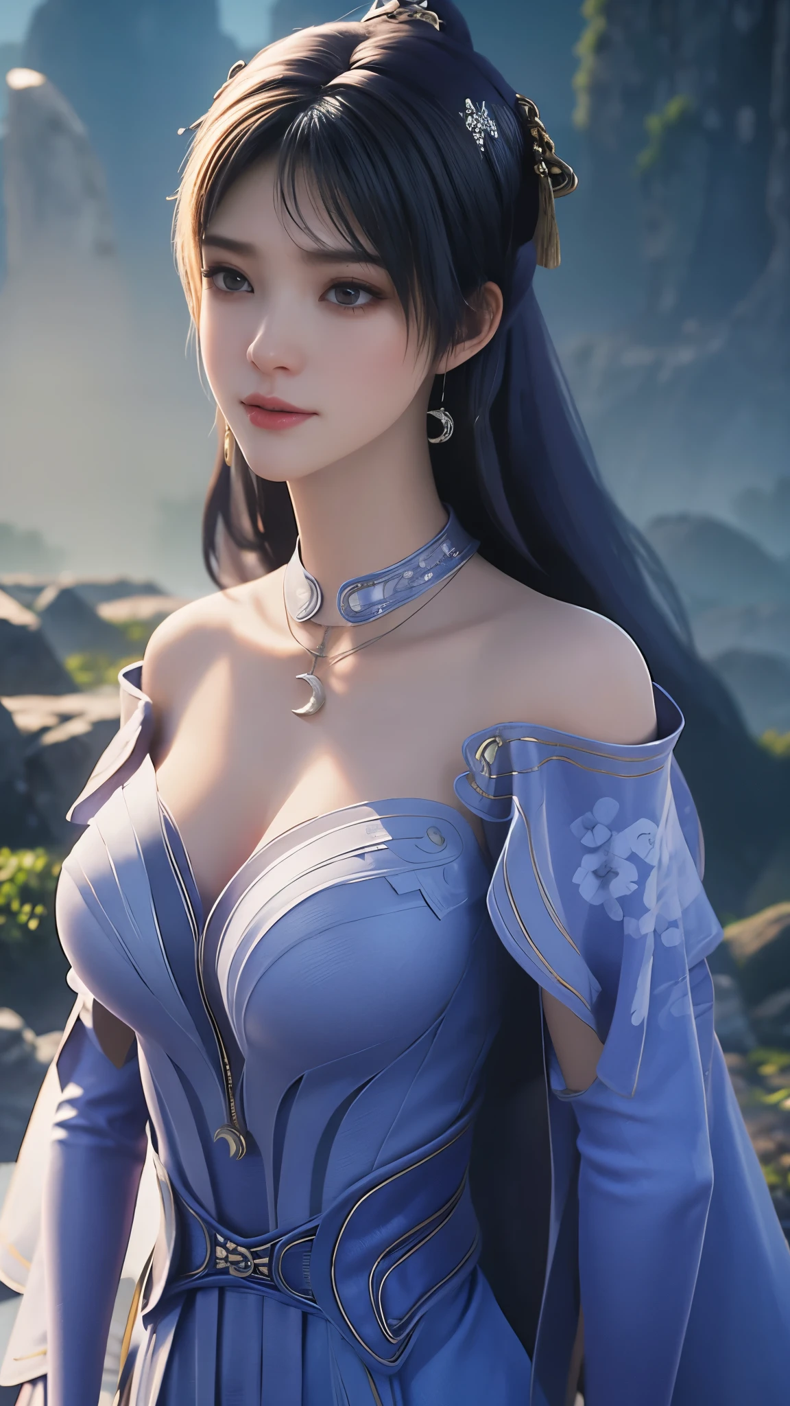 excellent quality, masterpiece, High Resolutiexist, 1 Girl, blush, (seductive smile: 0.8), Star Eyes, Chinese Hanfu, Hair accessories, necklace, jewelry, beauty, exist_Body, Tyndall effect, realism, Shadow Room, Light Edge, Two-texiste Lighting, (High Detail Skin: 1.2), 8k UHD, SLR, Soft Light, high quality, Volumetric Lighting, photo, High Resolutiexist, 4K, 8k, Background blur, chiffon,