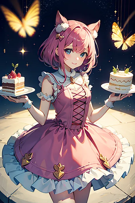 cake dress, magical girl